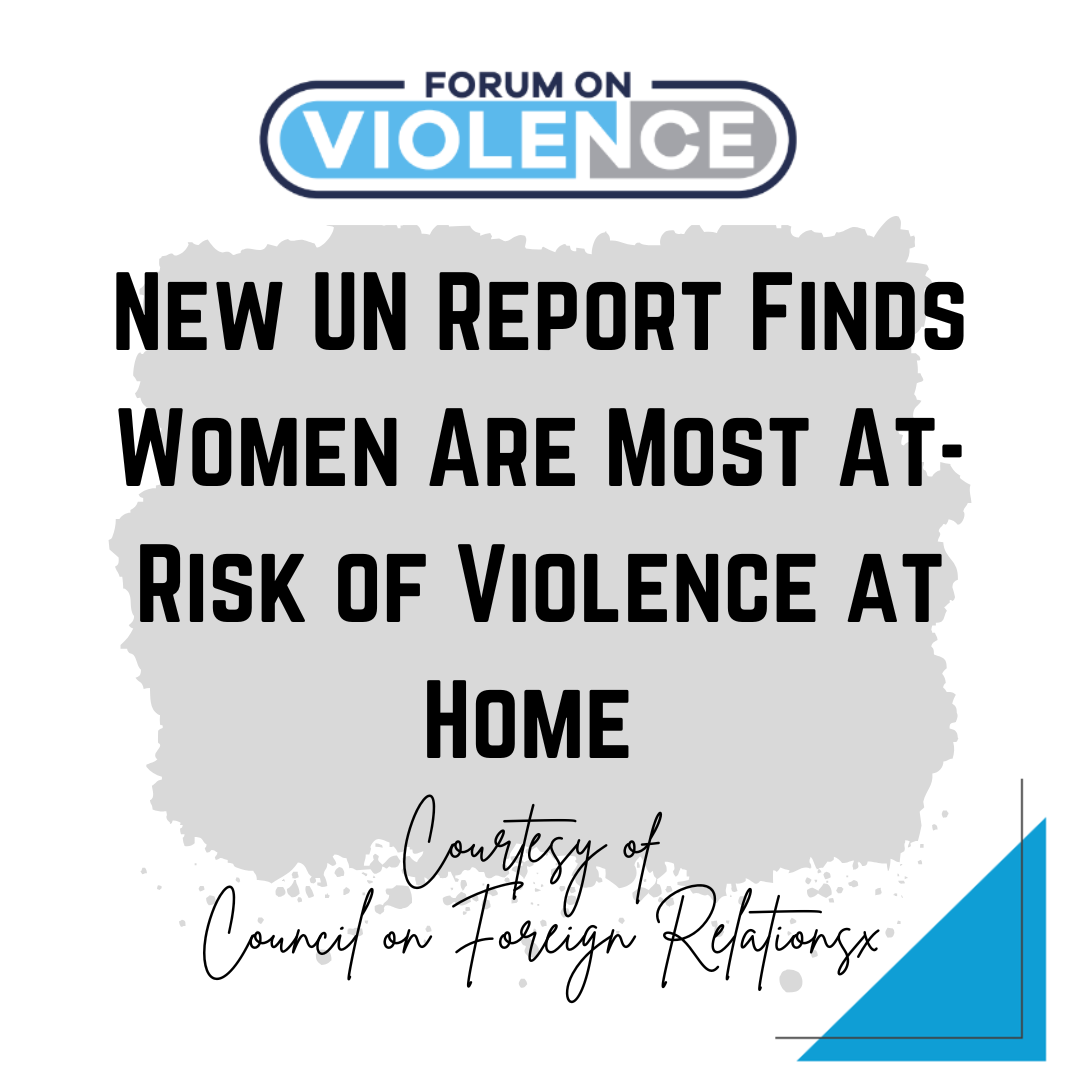 New United Nations Report Shows Women are not Safe in their Homes